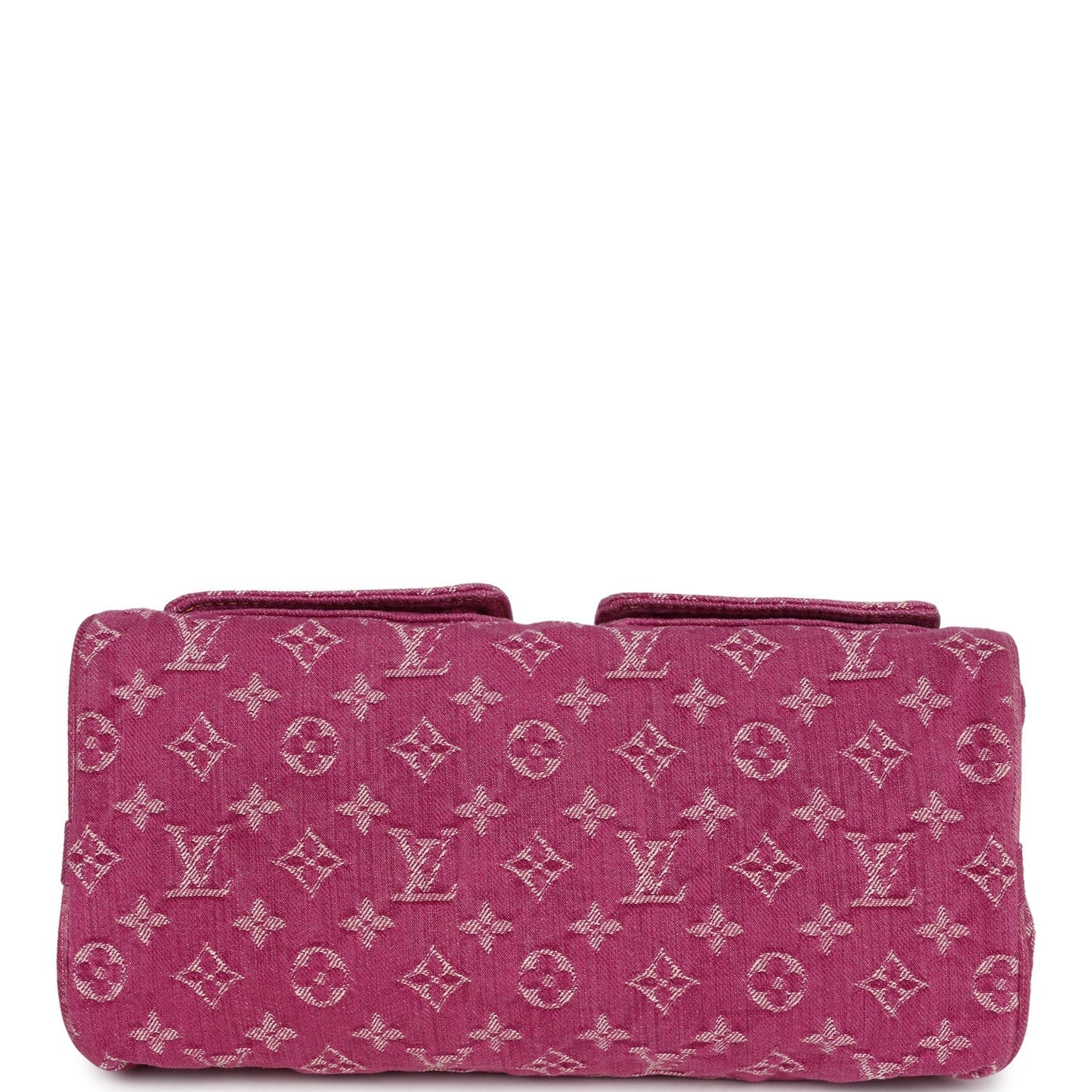 Louis Vuitton Vintage Neo Speedy Pink Denim Monogram Gold Hardware
