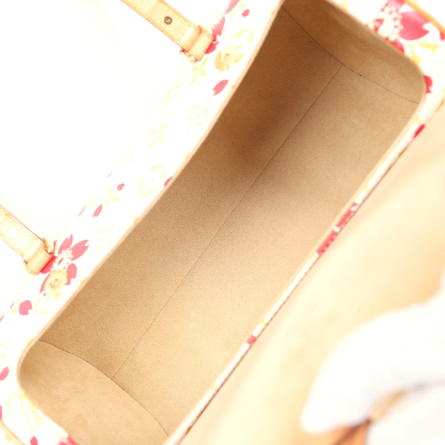 Louis Vuitton Vintage X Takashi Murakami Red Cherry Blossom Papillon Gold Hardware