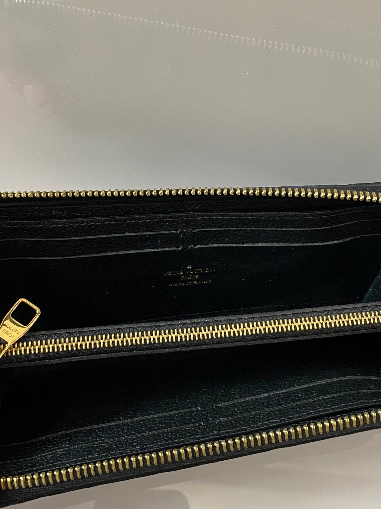 GLM-MONOGRAM EMPREINTE LEATHER CLÃ‰MENCE WALLET