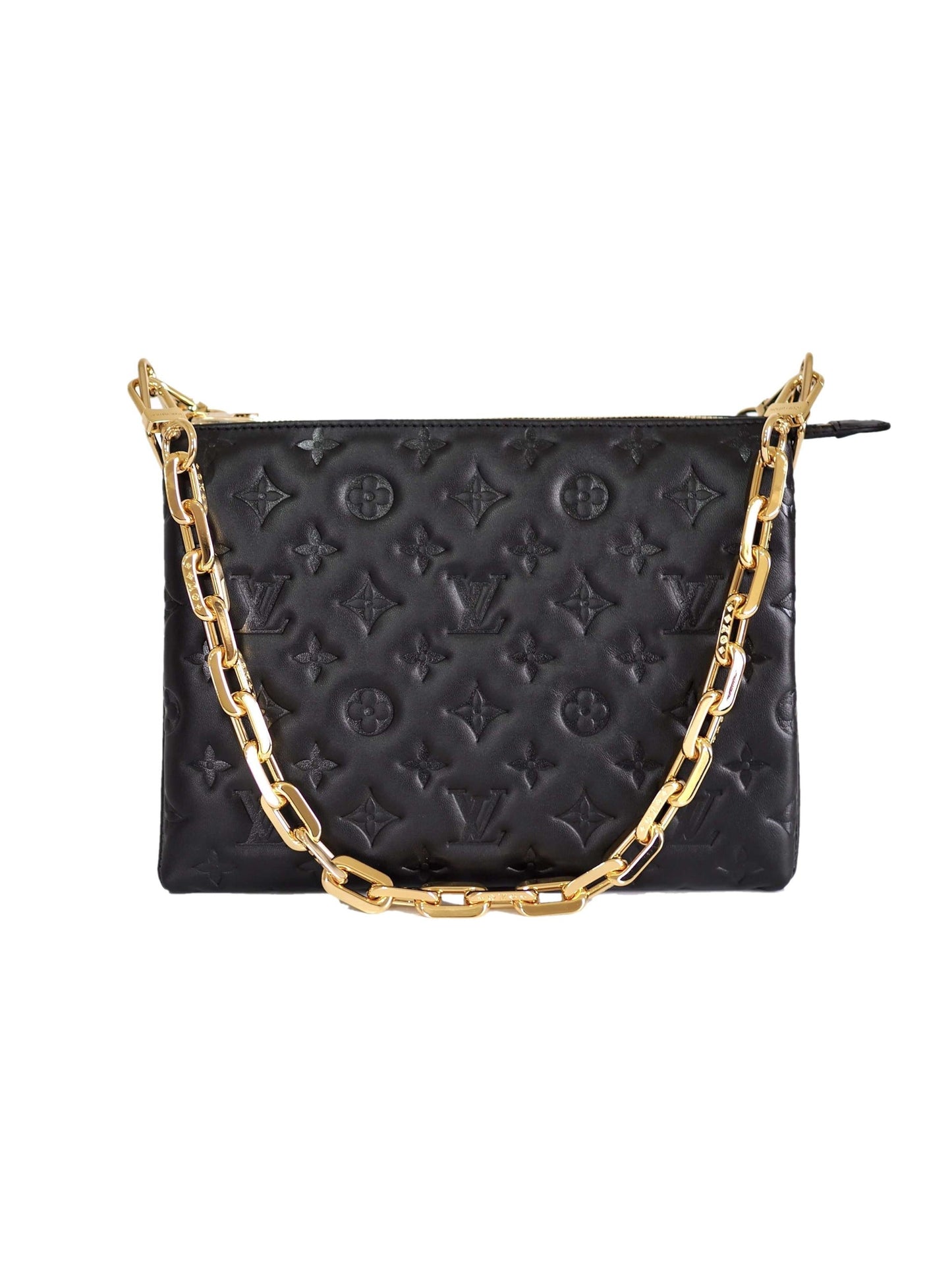 Louis Vuitton Monogram Coussin MM Black