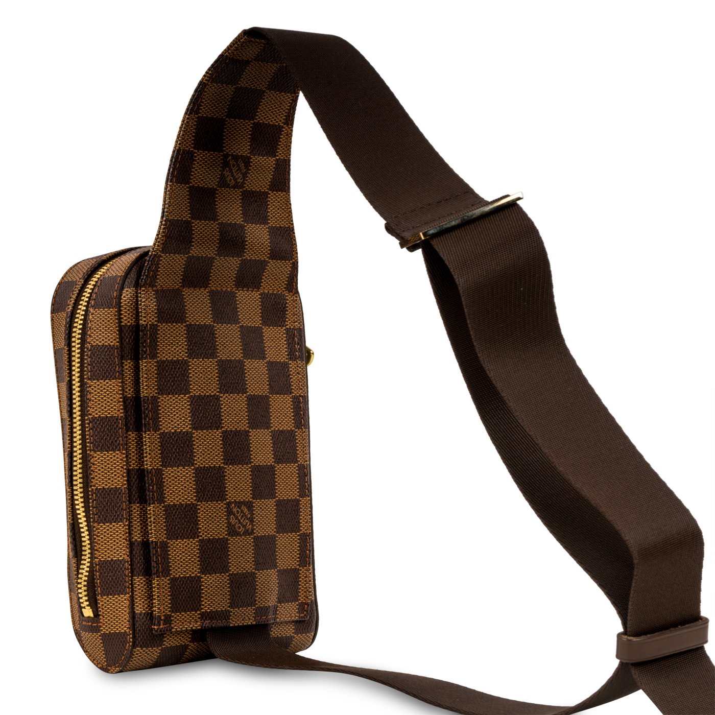 LOUIS VUITTON DAMIER EBENE GERONIMOS CROSSBODY BAG