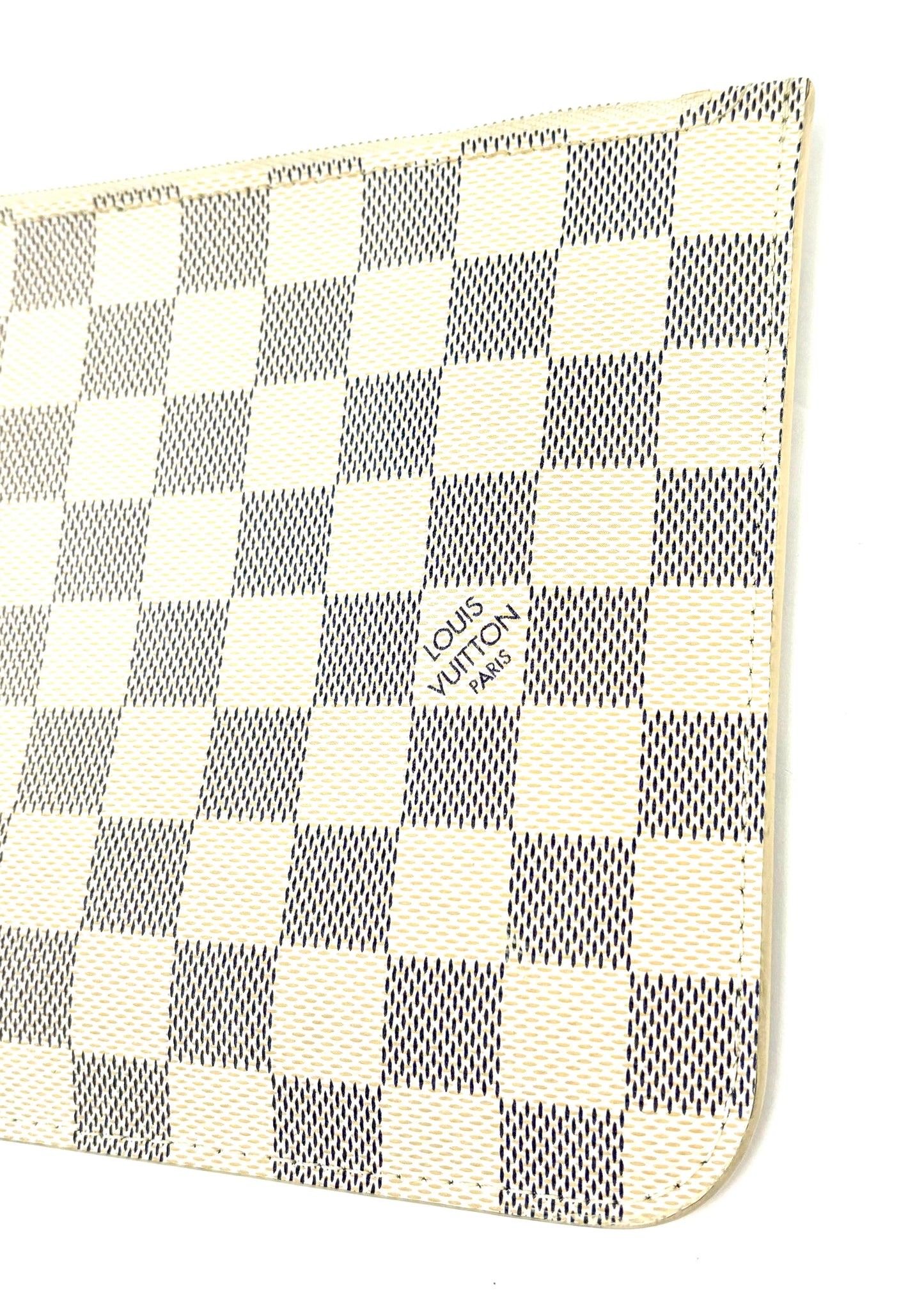 LOUIS VUITTON DAMIER AZUR NEVERFULL NM GM POCHETTE