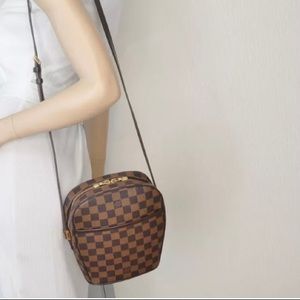Louis Vuitton Damier Ebene Ipanema PM Crossbody Bag
