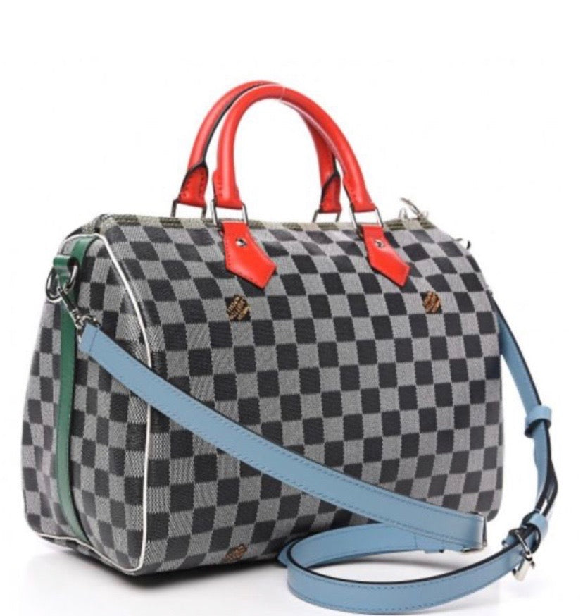 LOUIS VUITTON DAMIER SPEEDY 30 BANDOULIÈRE HANDBAG