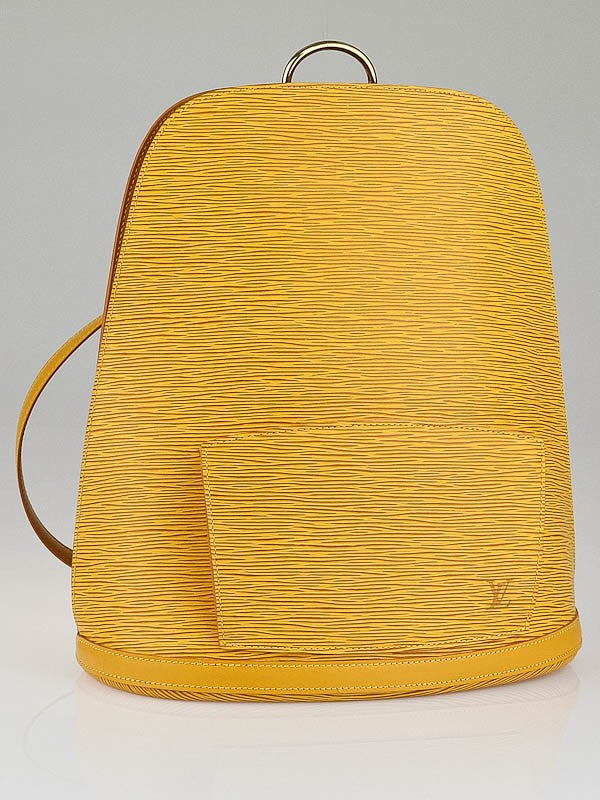 Louis Vuitton Tassil  Epi Leather Gobelins Backpack
