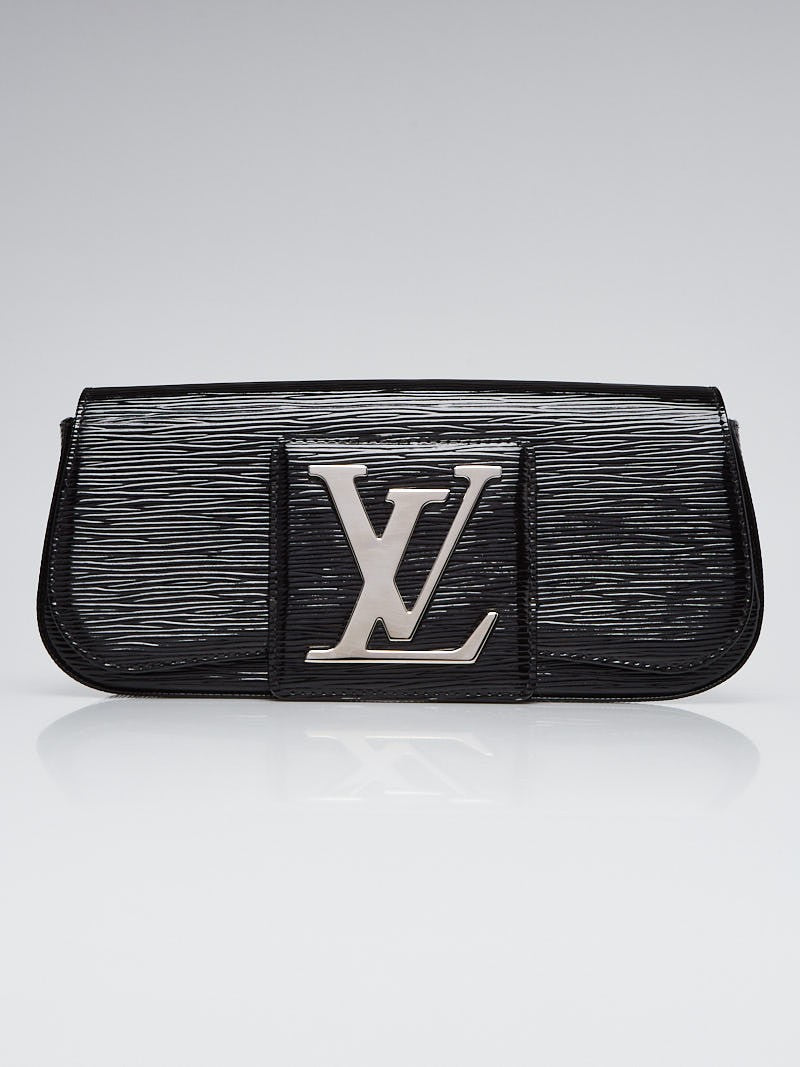 Louis Vuitton Black Electric EPI Leather Sobe Clutch