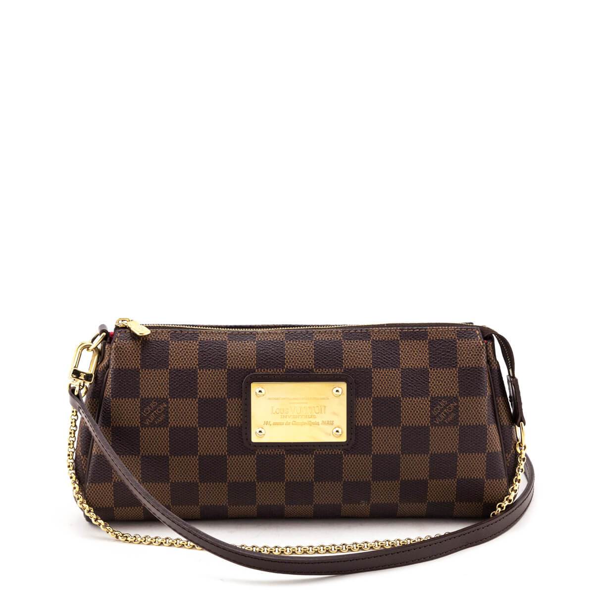 Louis Vuitton Eva Damier Ebene Clutch-Pochette