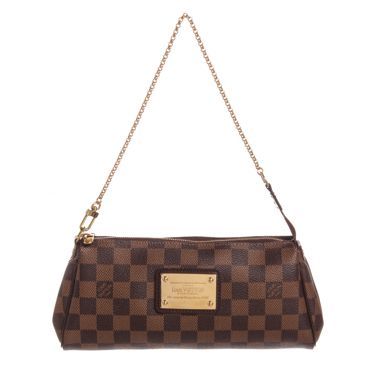 Louis Vuitton Eva Damier Ebene Clutch-Pochette