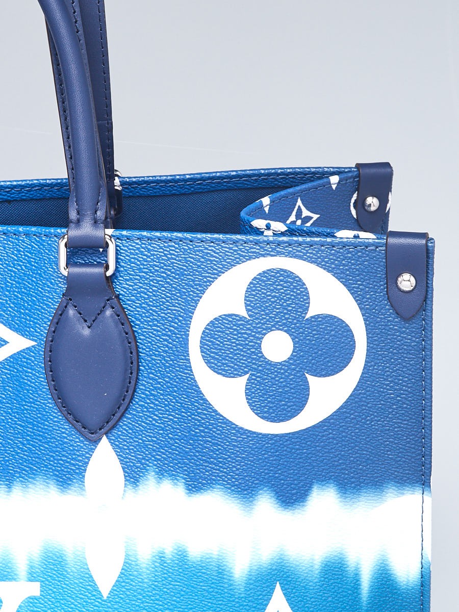 LOUIS VUITTON GIANT MONOGRAM ESCALE "ON THE GO" GM TOTE BAG