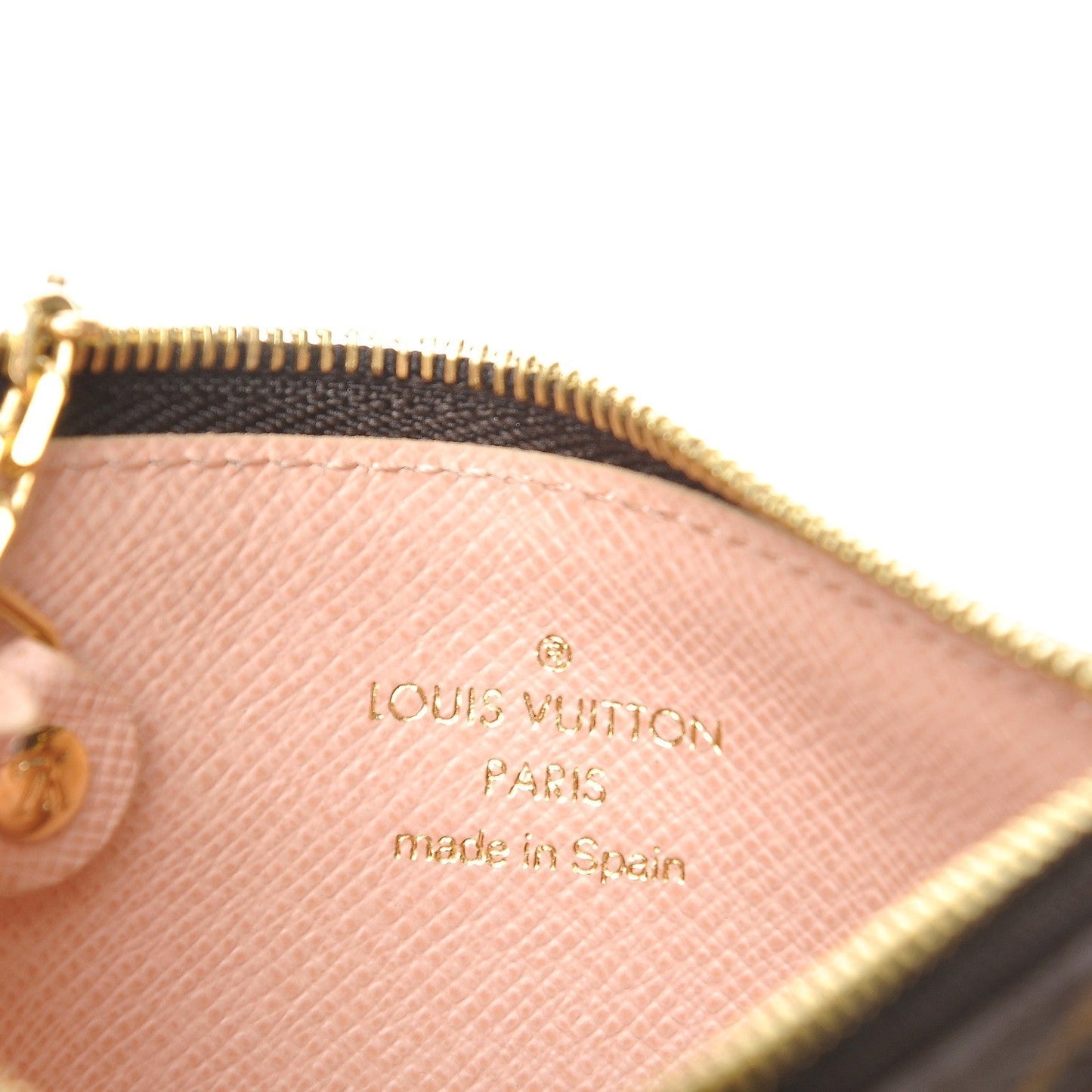 LOUIS VUITTON LIMITED EDITION MONOGRAM AFFICHE KEY PURSE