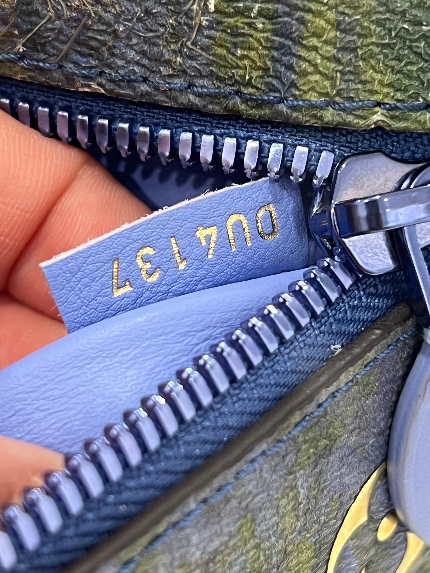 LOUIS VUITTON LIMITED EDITION MASTERS MONET PERIWINKLE POCHETTE MÉTIS