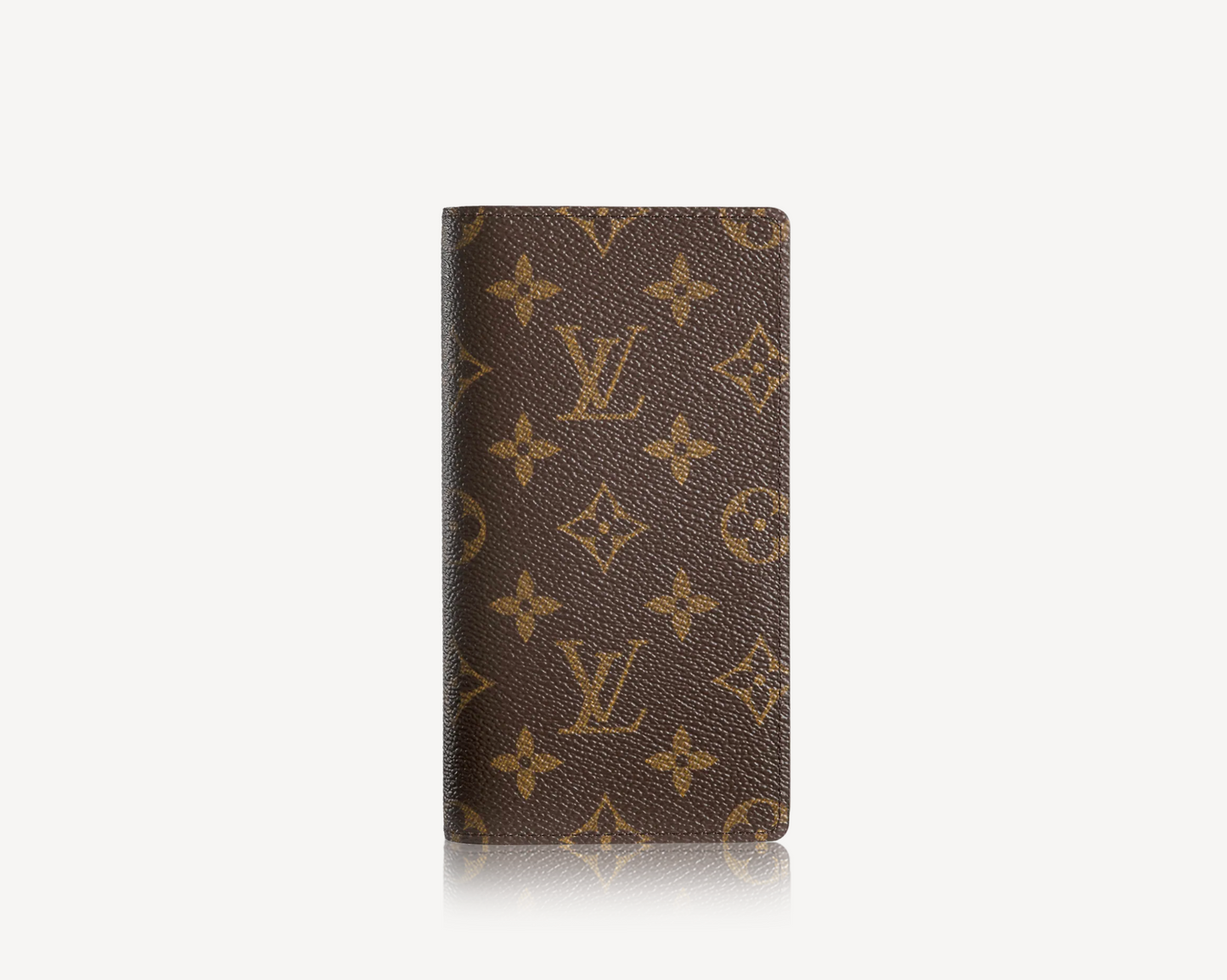 GLM-MONOGRAM CHECKBOOK COVER