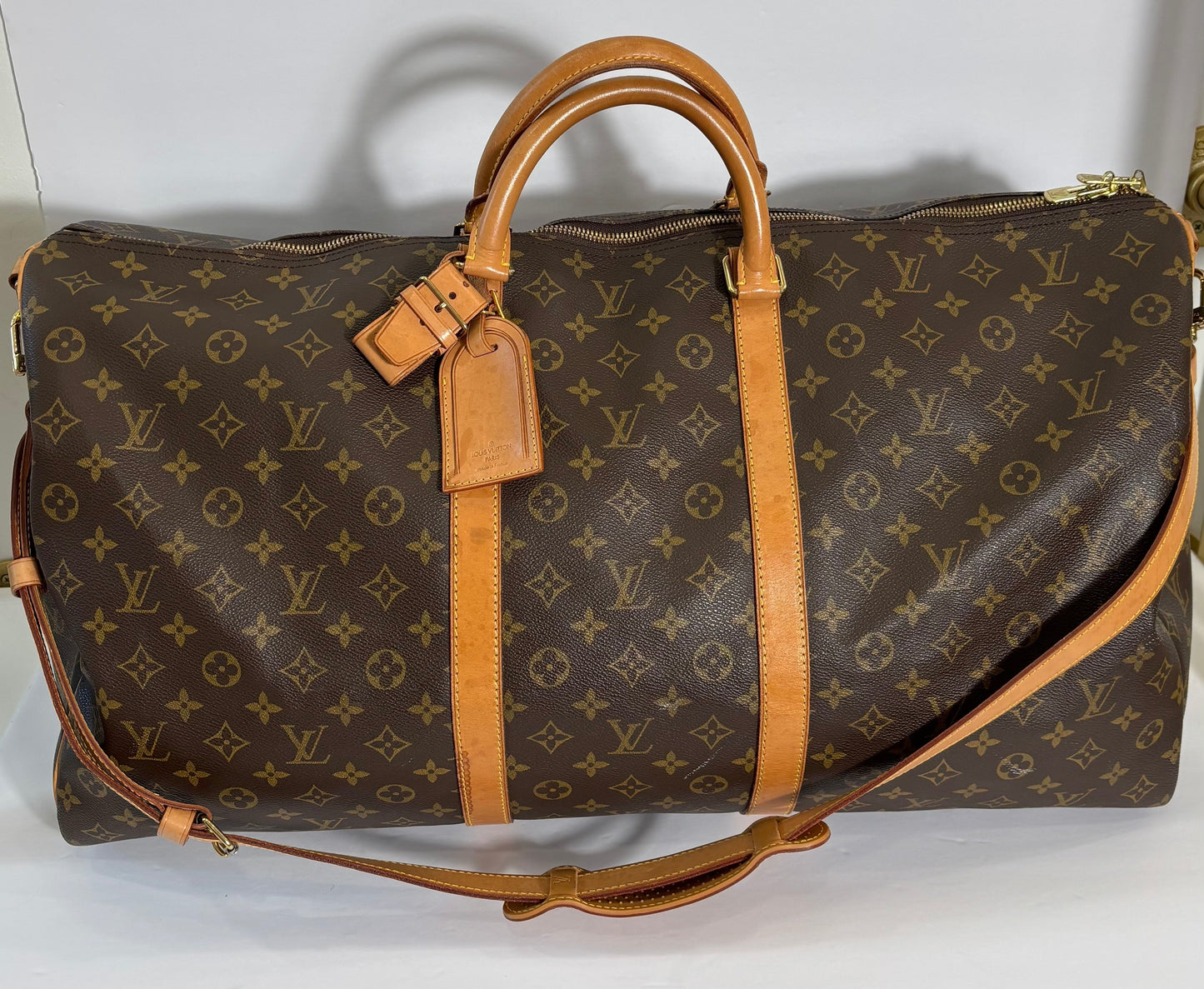 LV MONOGRAM KEEPALL 60 BANDOULIÈRE BAG