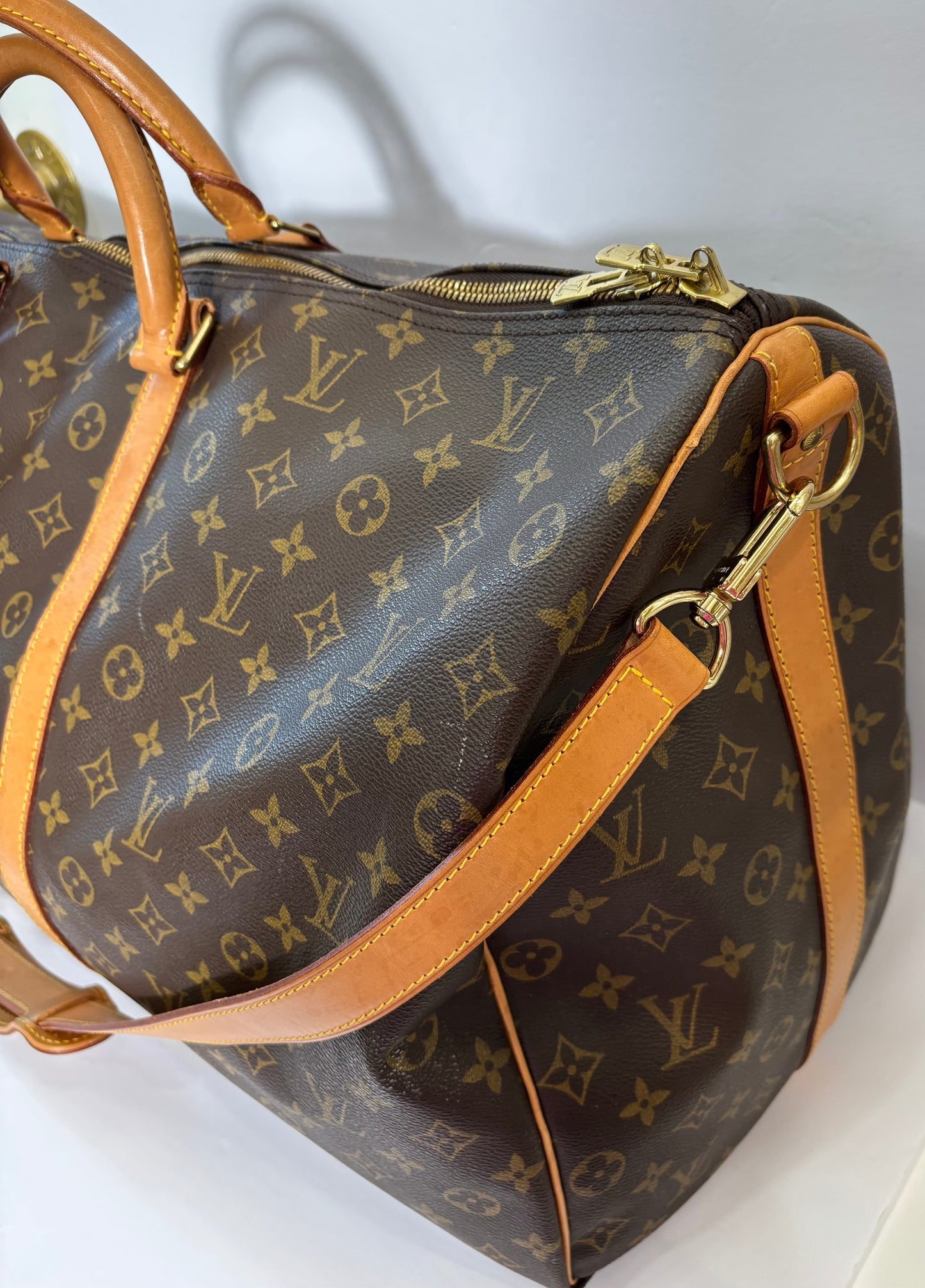LV MONOGRAM KEEPALL 60 BANDOULIÈRE BAG