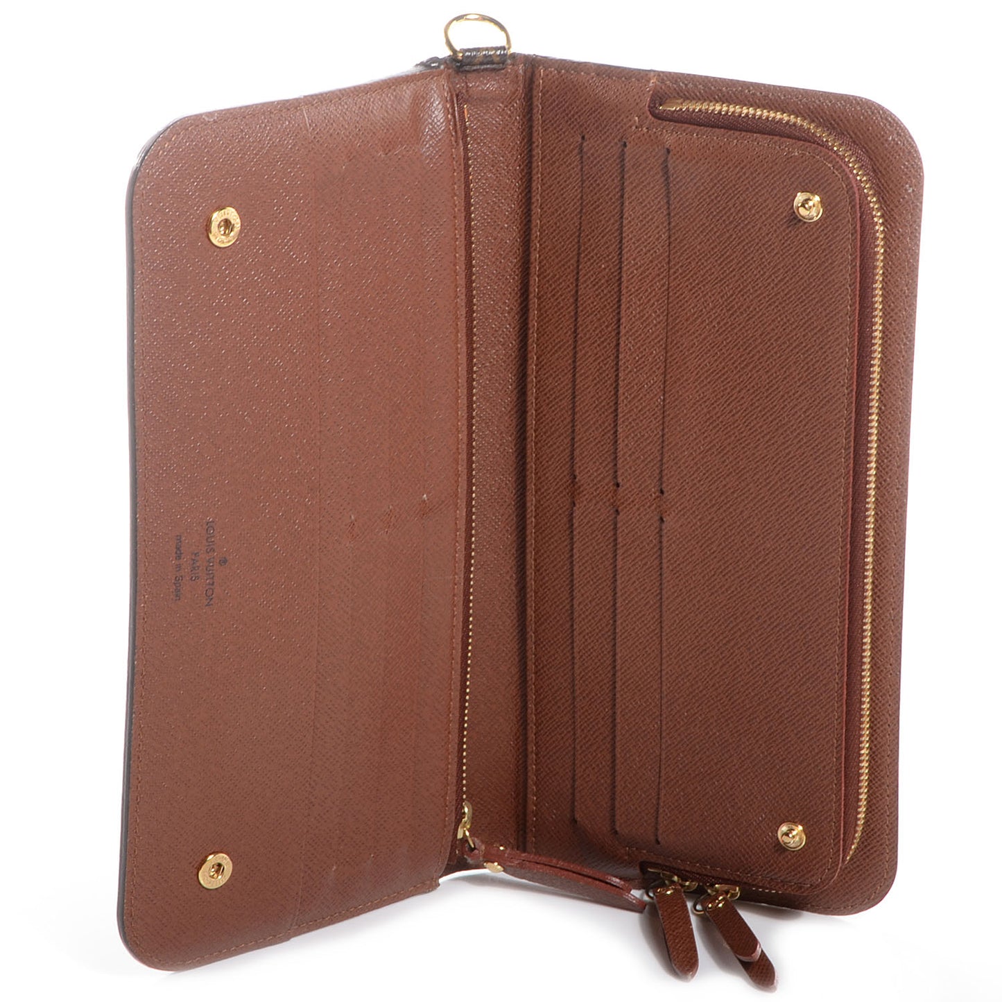GLM-Monogram Zippy Organizer Wallet
