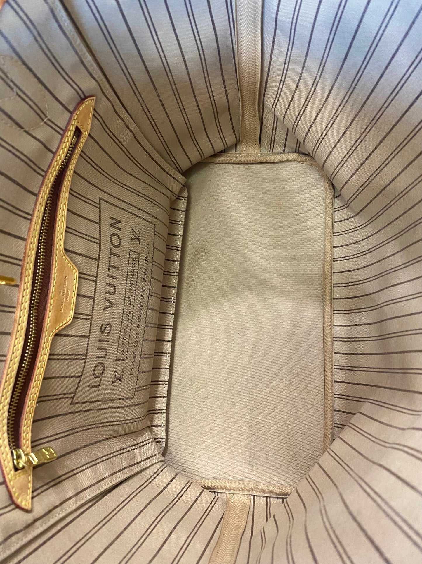 LOUIS VUITTON MONOGRAM NEVERFULL MM TOTE BAG