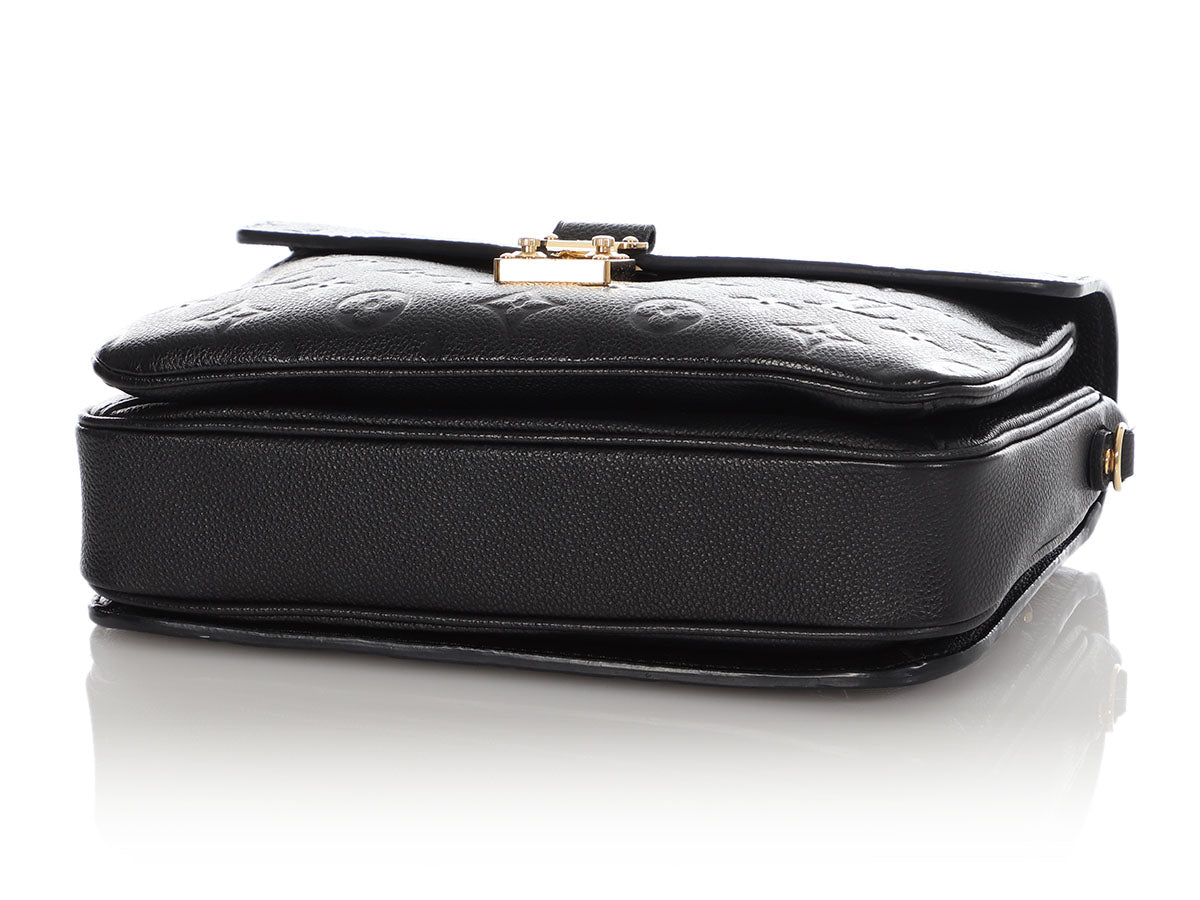 Louis Vuitton Noir Monogram Empreinte Pochette MÃ©tis