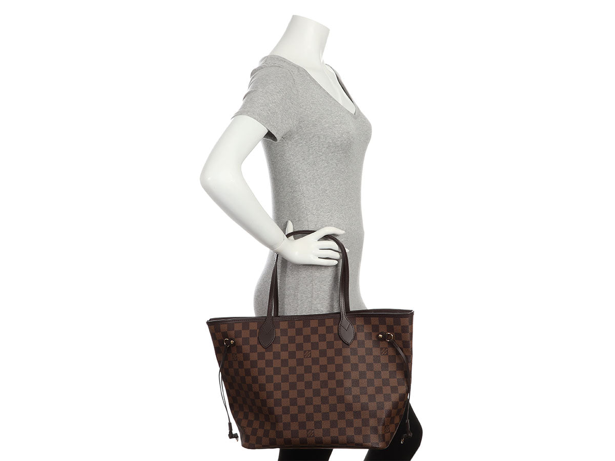 Louis Vuitton Damier EbÃ¨ne Neverfull MM NM