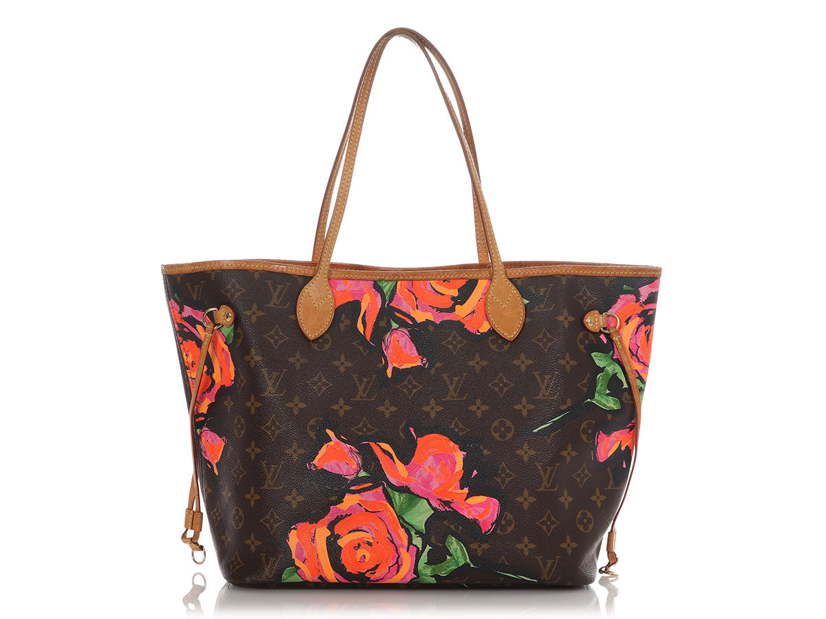 Louis Vuitton Monogram Roses Neverfull MM