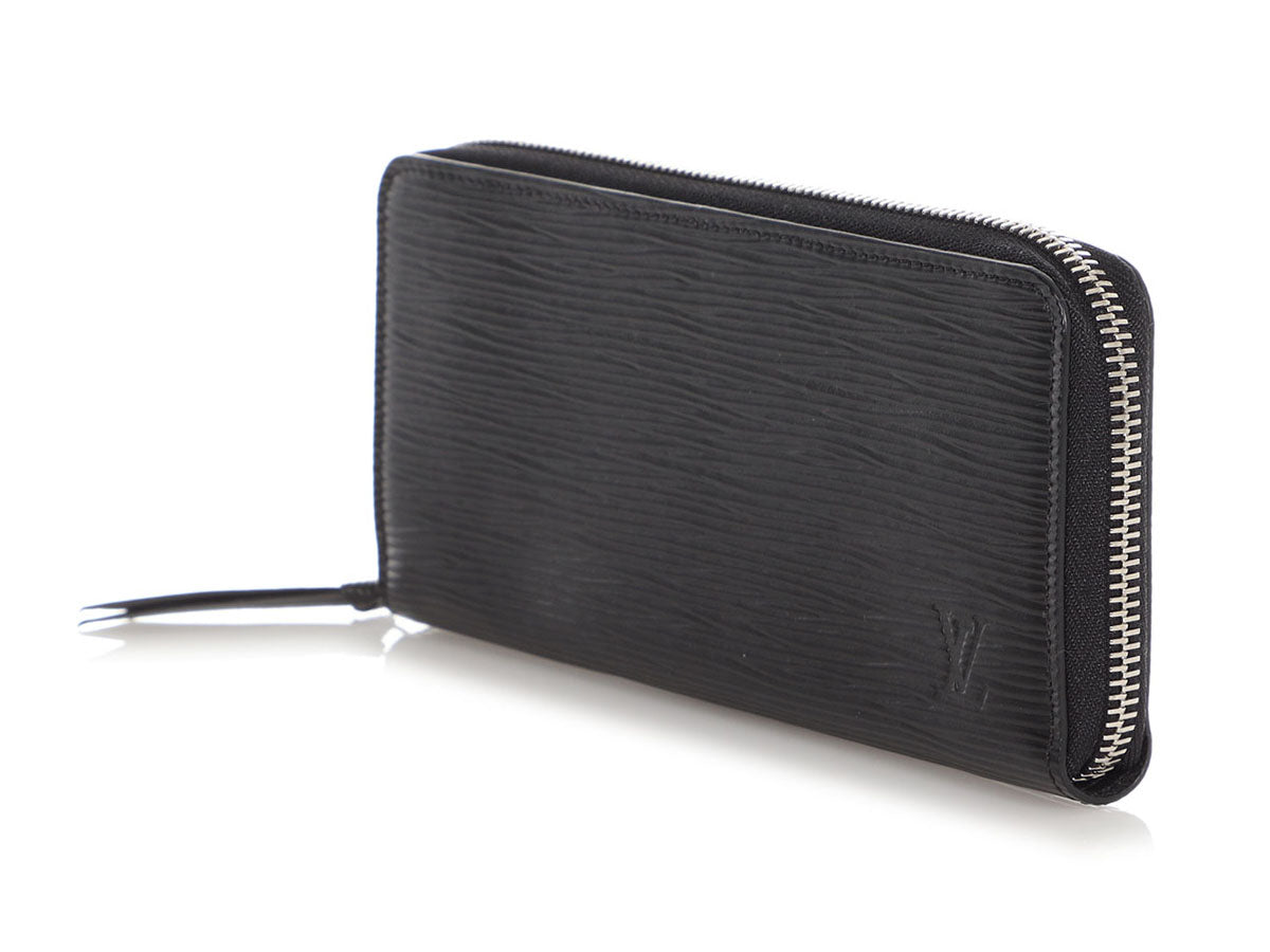 Louis Vuitton Black Epi ClÃ©mence Wallet