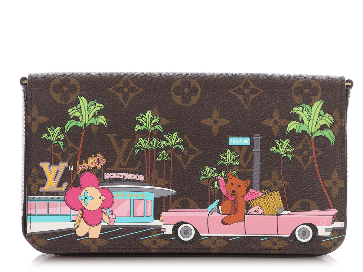 Louis Vuitton 2021 Monogram Christmas Animation Hollywood FÃ©licie Pochette