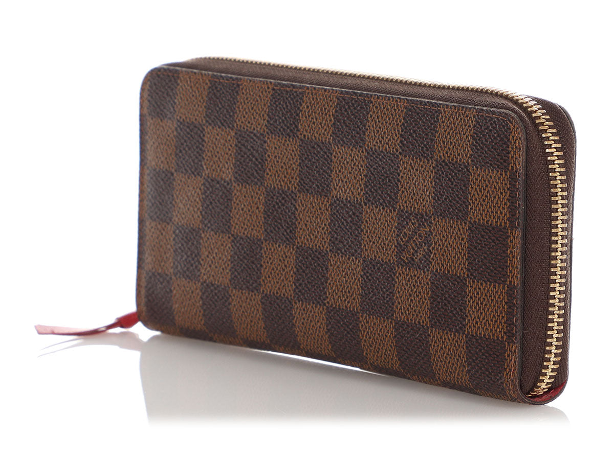 Louis Vuitton Damier EbÃ¨ne Clemence Wallet