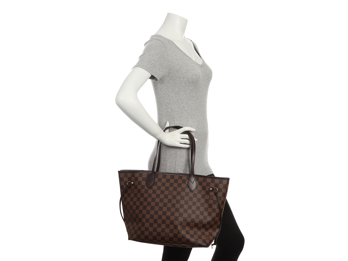 Louis Vuitton Damier EbÃ¨ne Neverfull MM