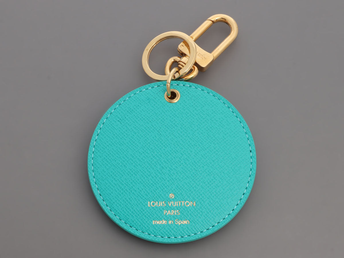 Louis Vuitton Turquoise V IllustrÃ© Bag Charm