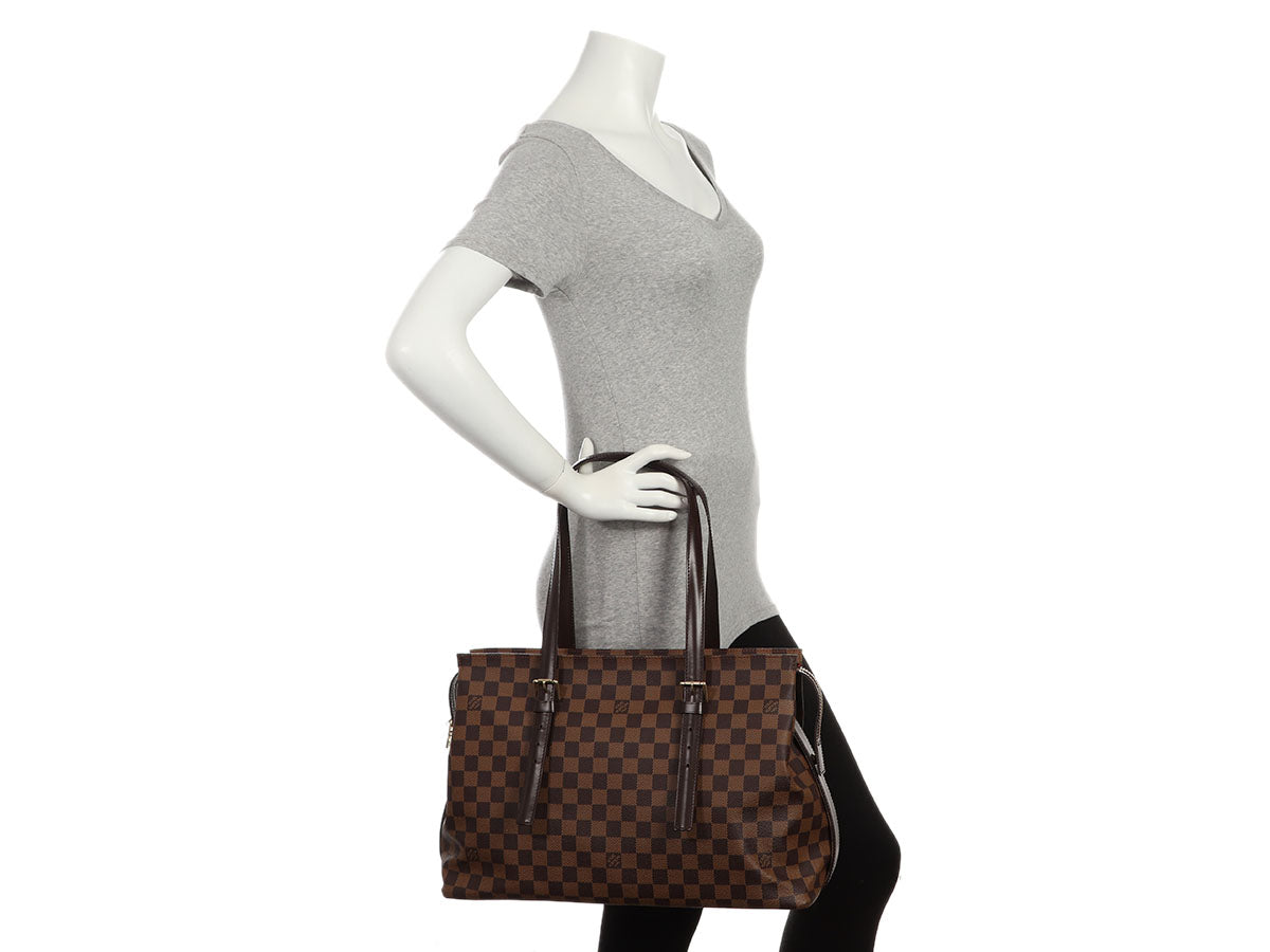 Louis Vuitton Damier EbÃ¨ne Chelsea Tote