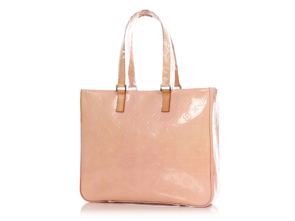 Louis Vuittonâ€™s Rose Pink Monogram Vernis Columbus Tote
