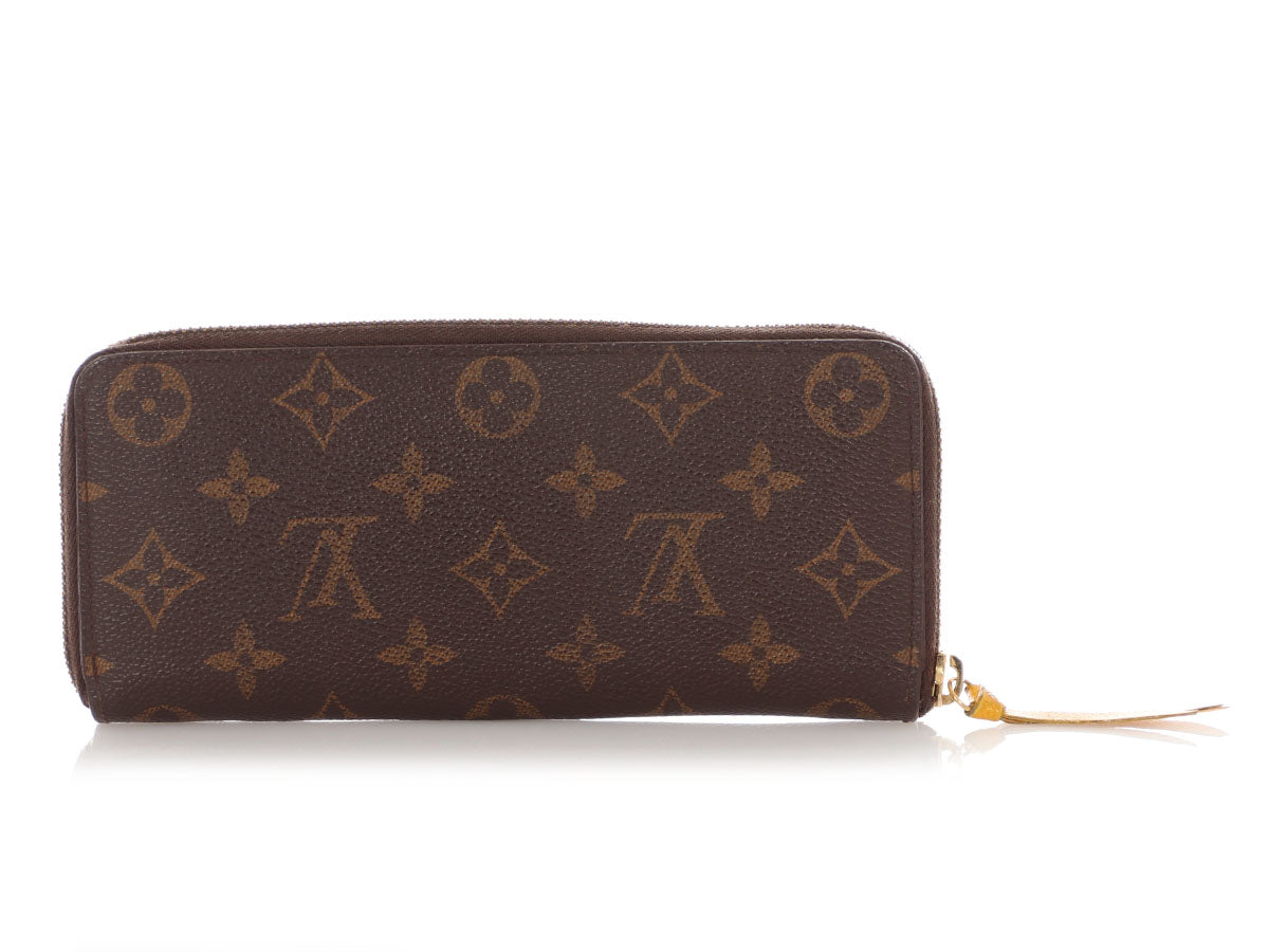 Louis Vuitton Monogram and Mimosa ClÃ©mence Wallet
