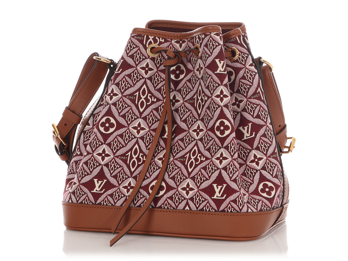 Louis Vuitton Burgundy Since 1854 Petite NoÃ©