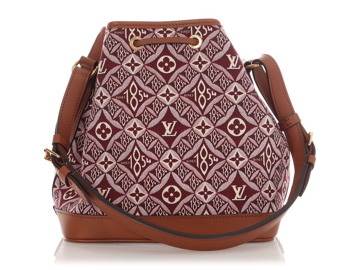 Louis Vuitton Burgundy Since 1854 Petite NoÃ©