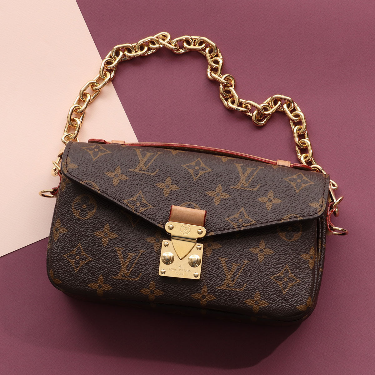 Louis Vuitton Monogram East West Pochette MÃ©tis