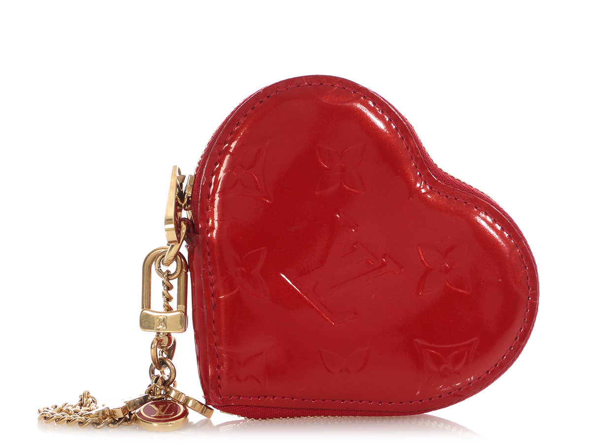 Louis Vuitton Pomme Dâ€™Amour Vernis Heart Coin Purse