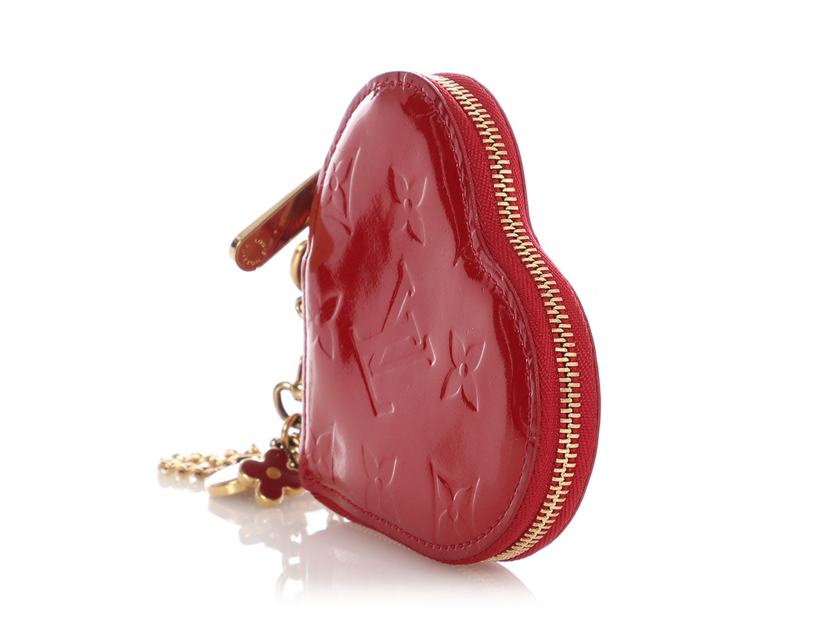 Louis Vuitton Pomme Dâ€™Amour Vernis Heart Coin Purse