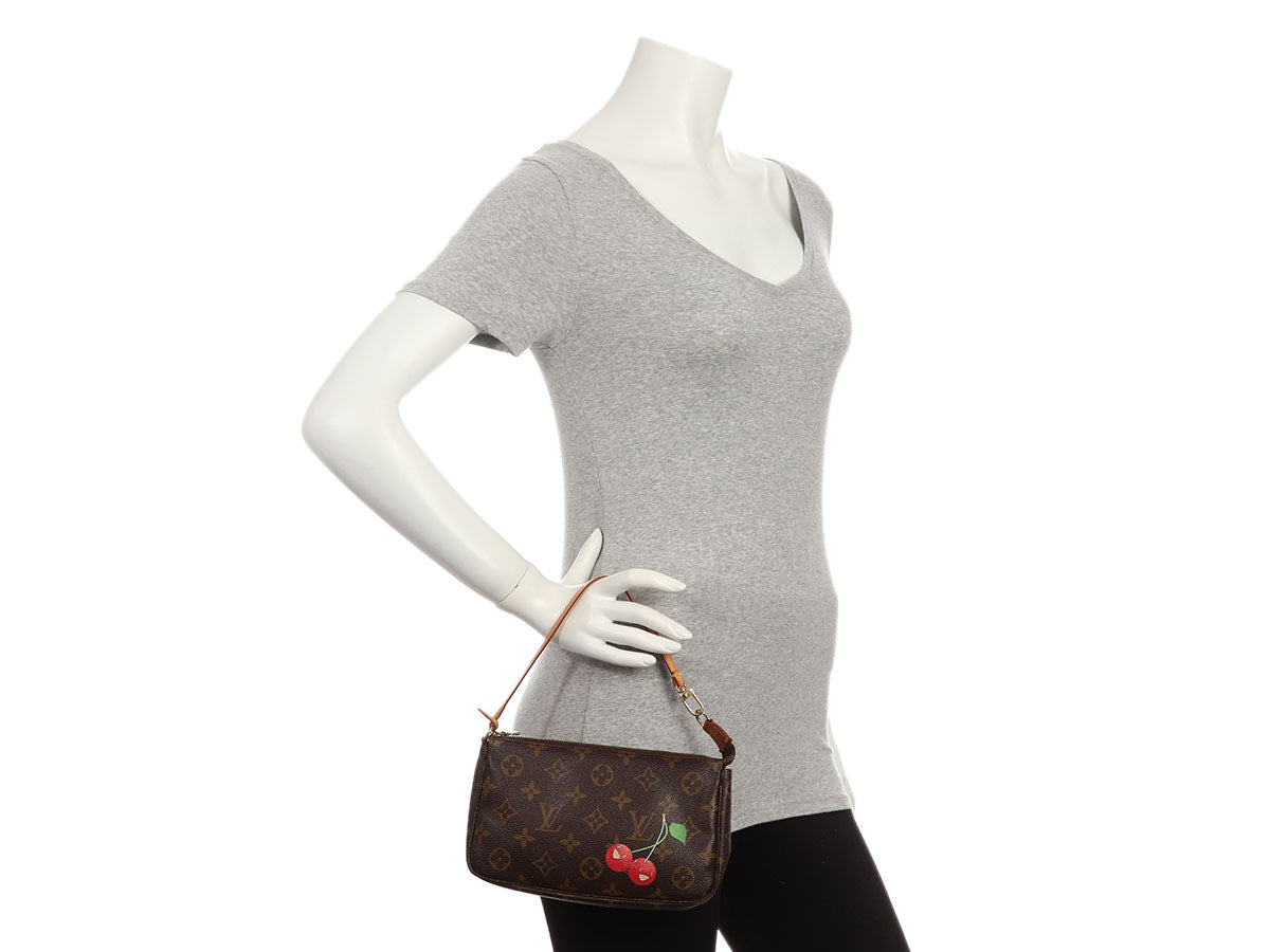 Louis Vuitton Monogram Cerises Pochette Accessoires