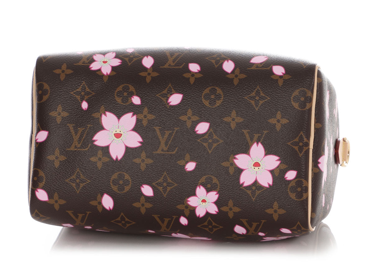Louis Vuitton LV x TM Cherry Blossoms Speedy 25