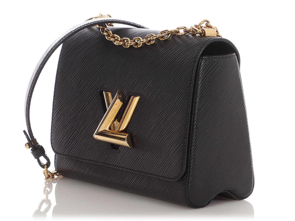Louis Vuitton Black Epi Twist MM