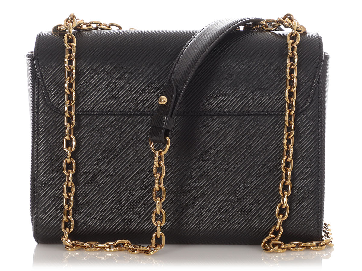 Louis Vuitton Black Epi Twist MM