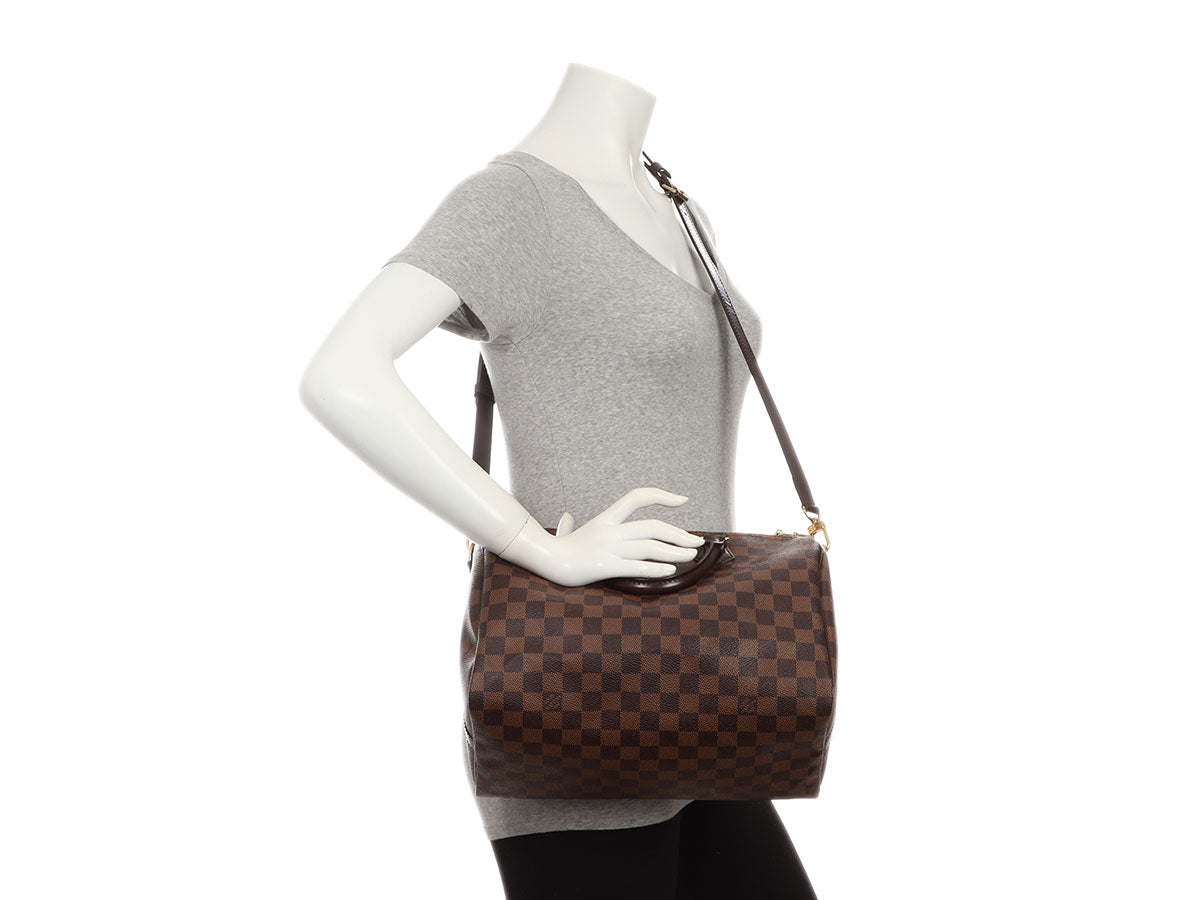 Louis Vuitton Damier EbÃ¨ne Speedy BandouliÃ¨re 30