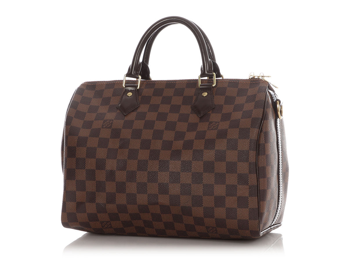 Louis Vuitton Damier EbÃ¨ne Speedy BandouliÃ¨re 30
