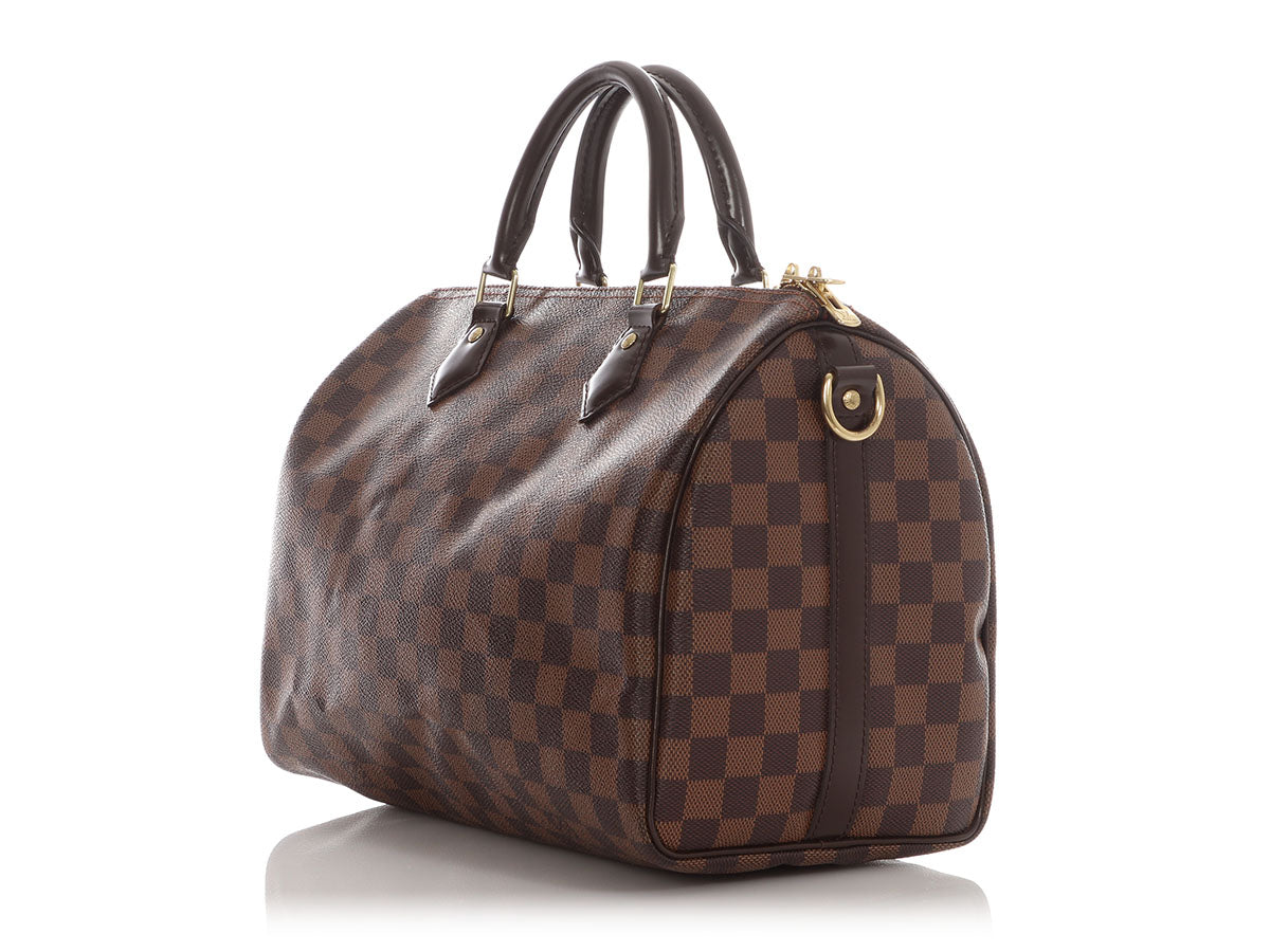 Louis Vuitton Damier EbÃ¨ne Speedy BandouliÃ¨re 30
