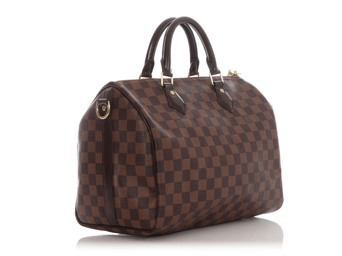 Louis Vuitton Damier EbÃ¨ne Speedy BandouliÃ¨re 30