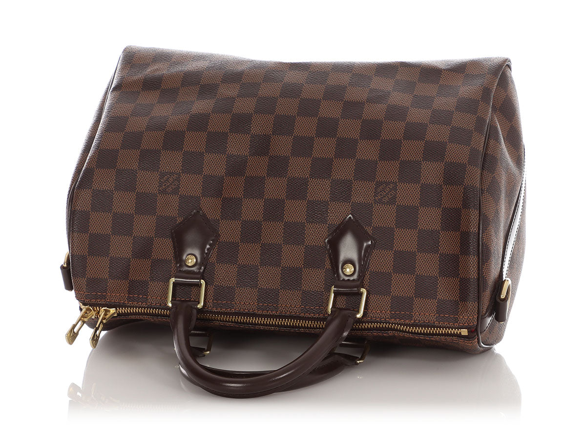 Louis Vuitton Damier EbÃ¨ne Speedy BandouliÃ¨re 30