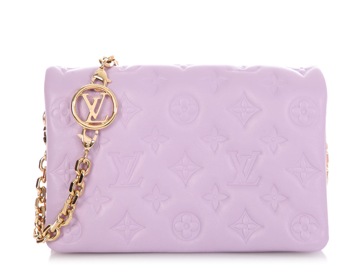 Louis Vuitton Parme Lambskin Pochette Coussin