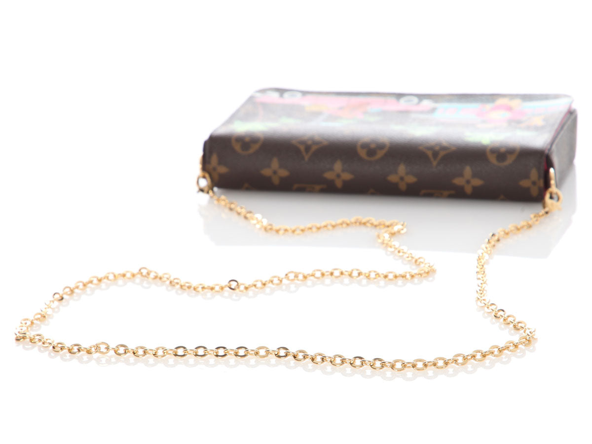 Louis Vuitton 2021 Monogram Christmas Animation Hollywood FÃ©licie Pochette