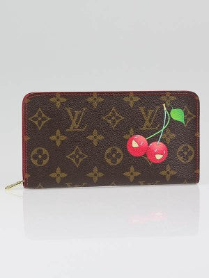 Louis Vuitton Porte Monnaie Monogram Cherry Wallet