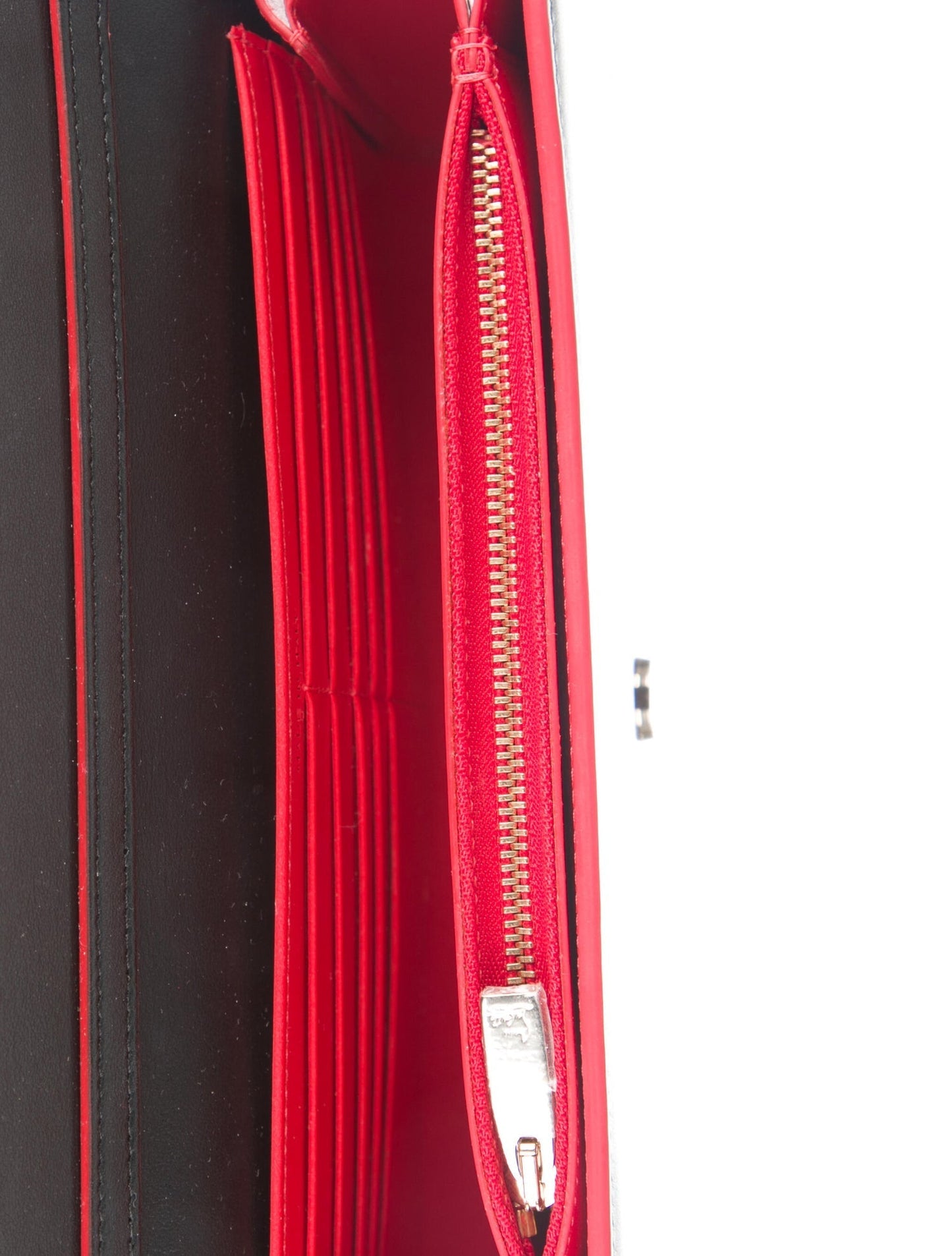 Christian Louboutin Paloma Spiked Leather Clutch