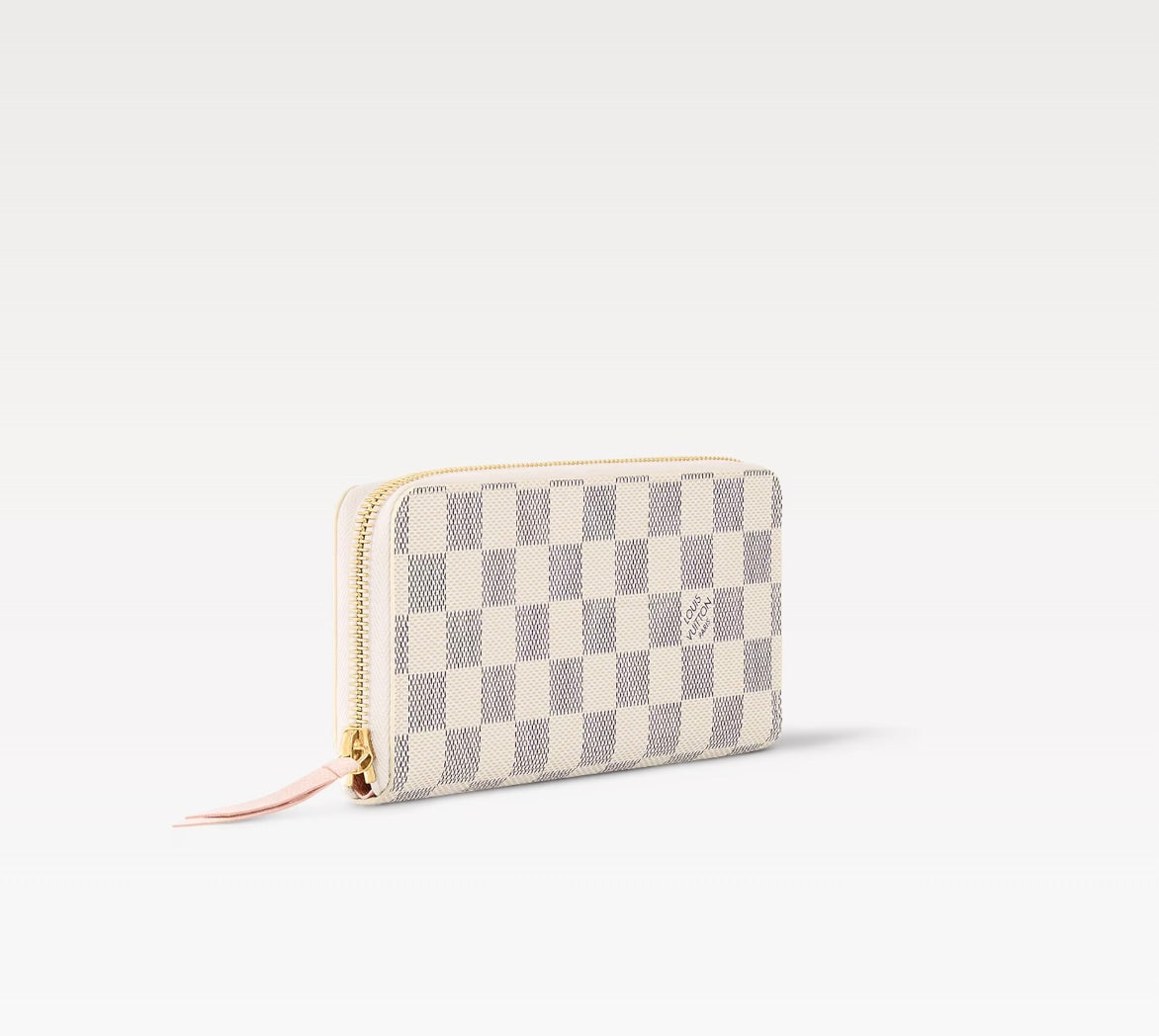 LOUIS VUITTON DAMIER AZUR CLÉMENCE WALLET – ROSE BALLERINE